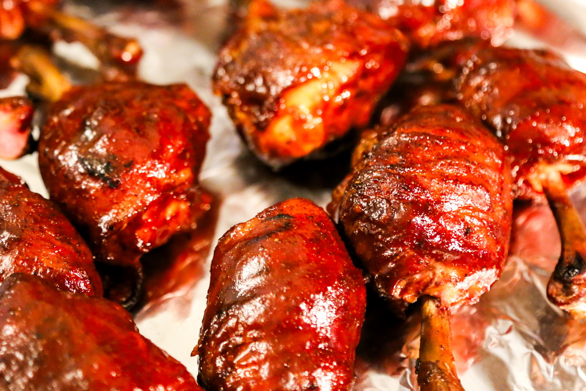 Ghost Pepper BBQ Chicken Pops