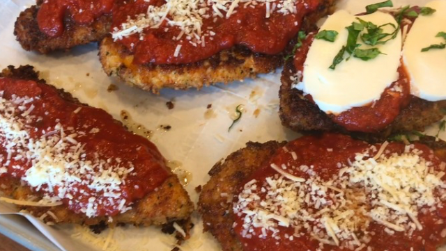 Image of Crispy Chicken Parmigiana