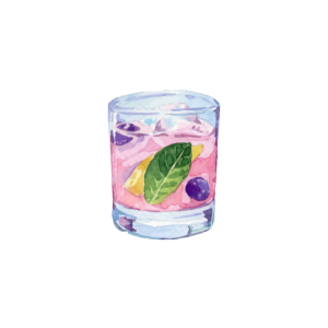 Image of Lemon Blueberry Margarita