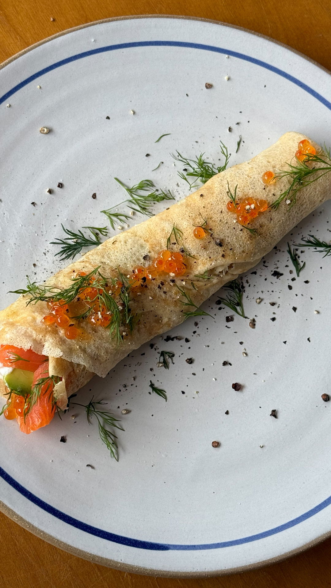 Image of Braided Steelhead Lox Crêpes: A Holiday Recipe with Omega-3 Benefits