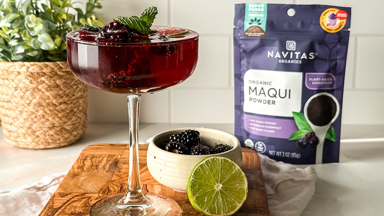 Image of Maqui Mojito Mocktail Recipe