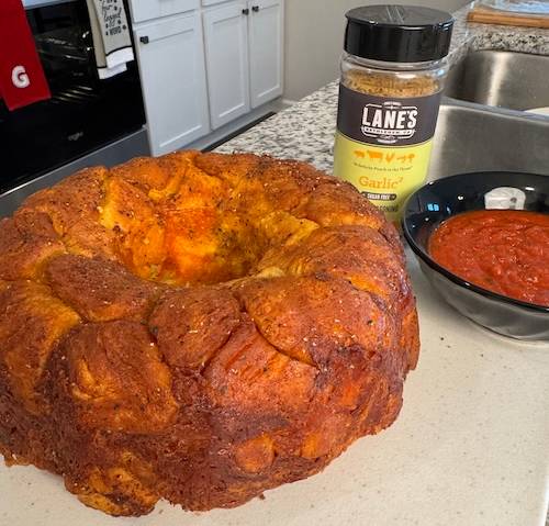 Image of Cheesy Garlic Monkey Bread