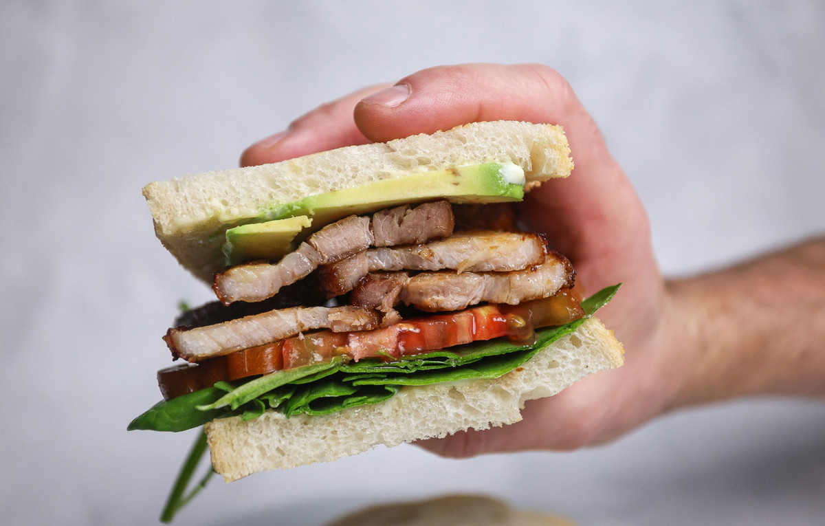 Roasted Pork Belly BLT