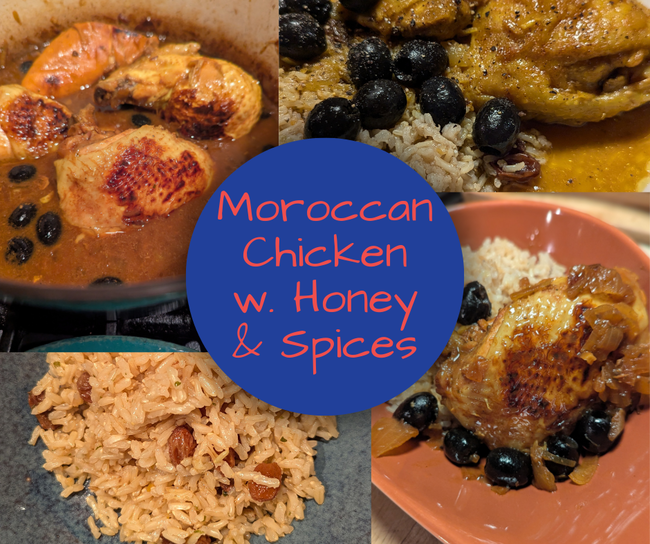 Image of Moroccan Chicken with Honey & Spices