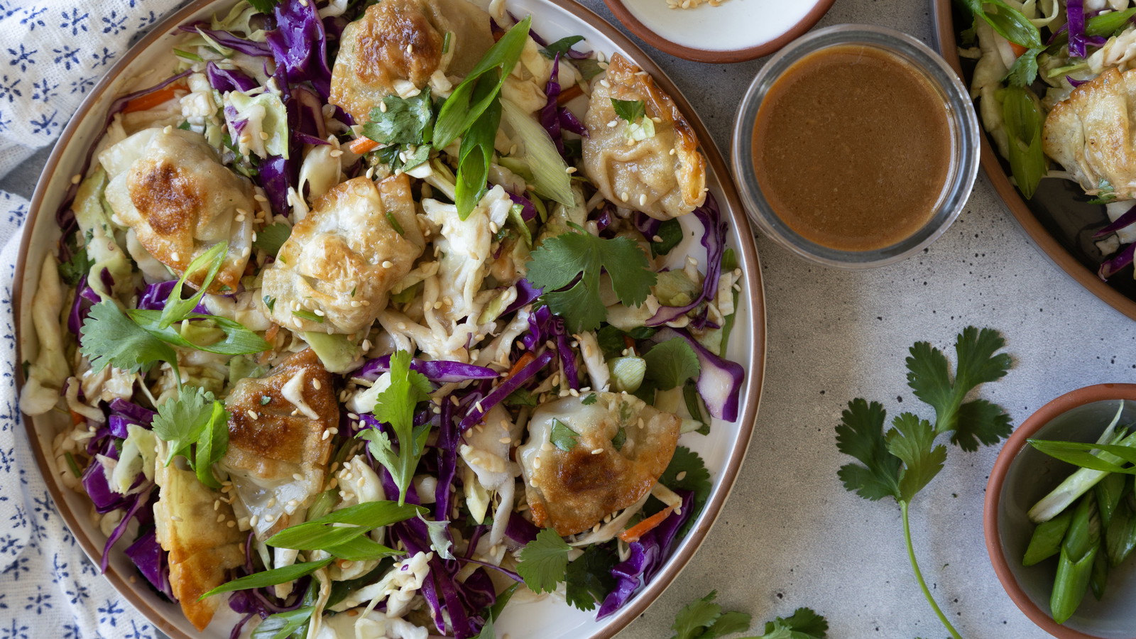 Image of Dumpling Salad