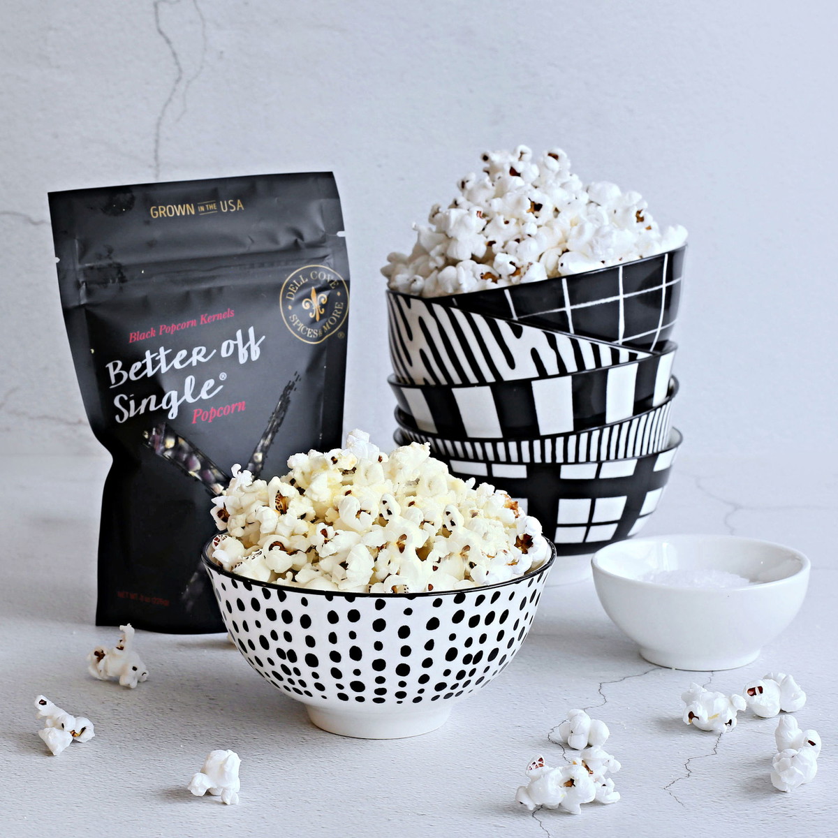 Salty AF Popcorn (Buttery Salted Caramel Popcorn)