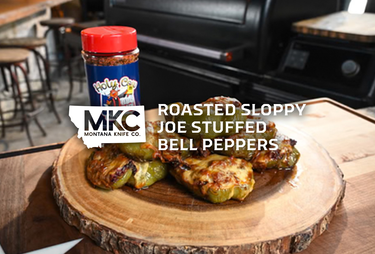 Roasted Sloppy Joe Stuffed Bell Peppers