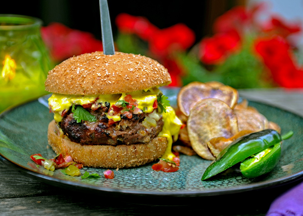 Southwest Buffalo Burger