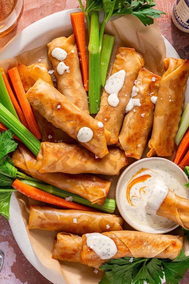 Image of Buffalo Chicken Egg Rolls