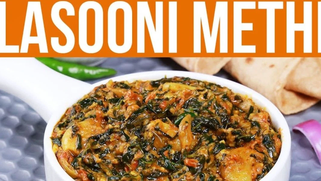 Image of  Lasooni Methi