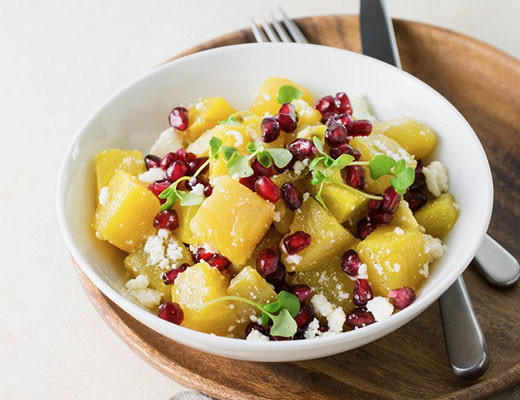 Image of Golden Beet and Pomegranate Salad