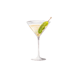 Dill Pickle Martini