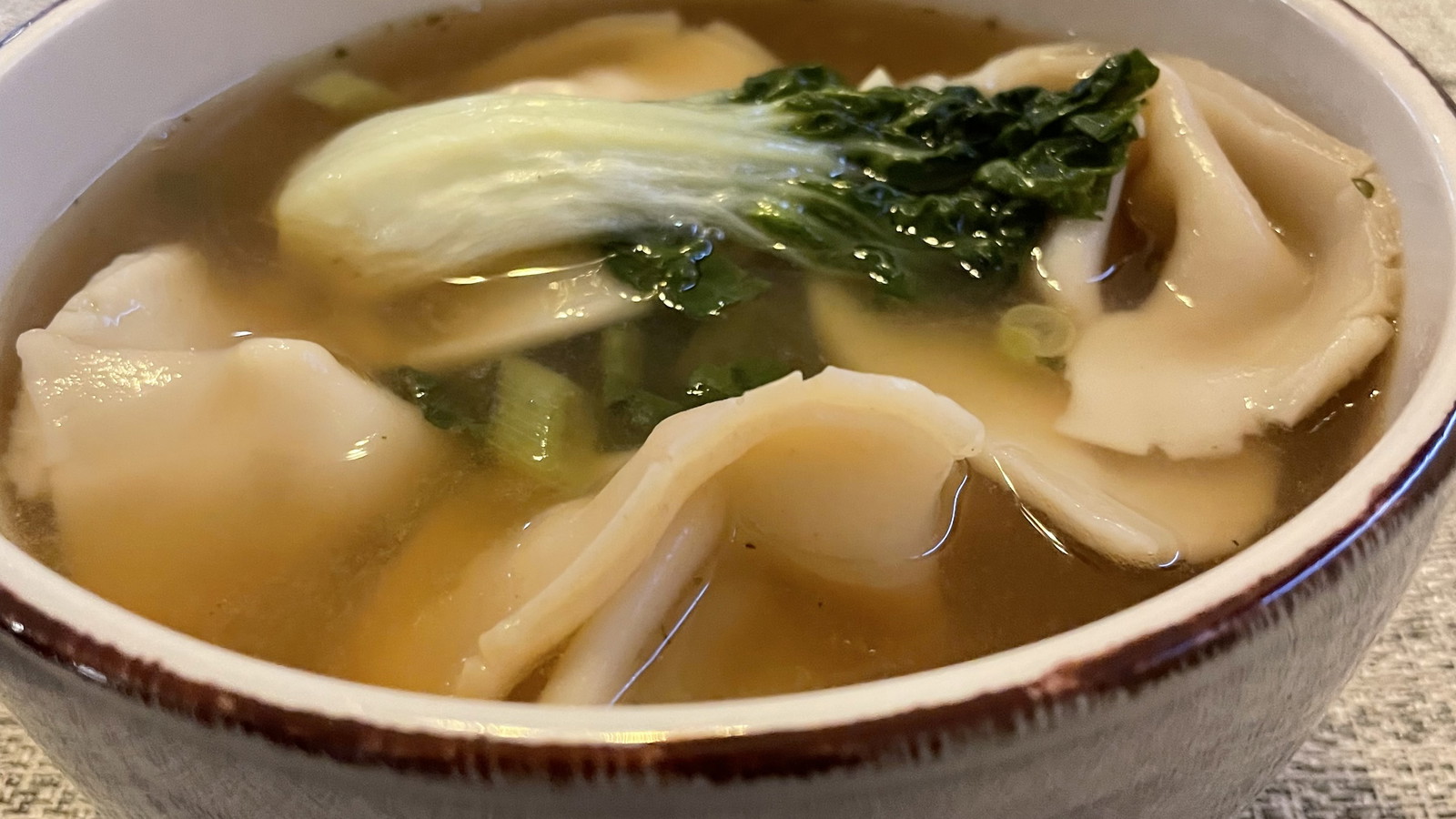 Image of Chicken Wonton Soup!