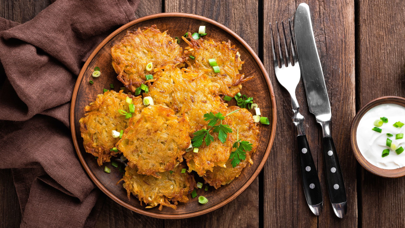 Image of Triple Threat Latkes: Three Delicious Seasonings for Your Potato Pancakes