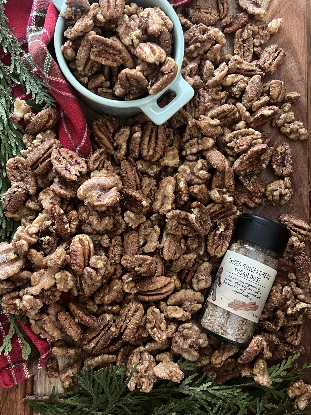 Cranberry Gingerbread Granola
