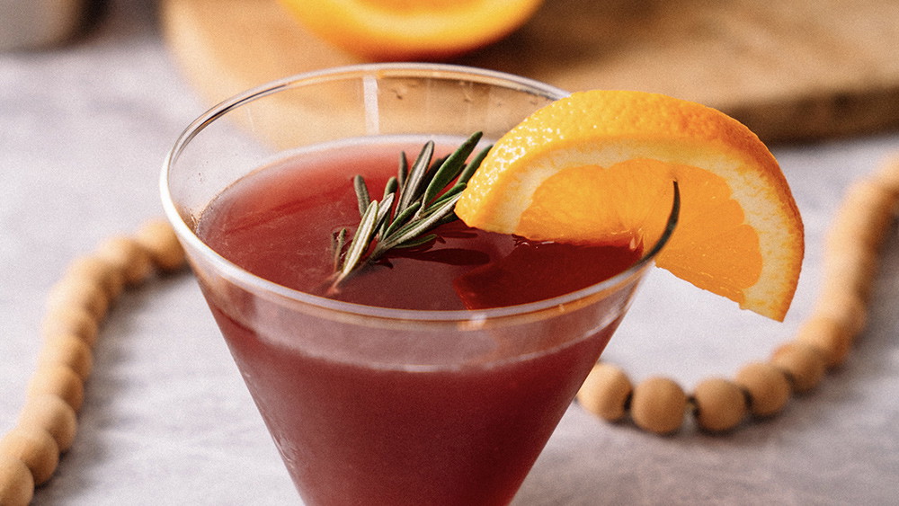 Image of Rosemary Pomegranate Cocktail