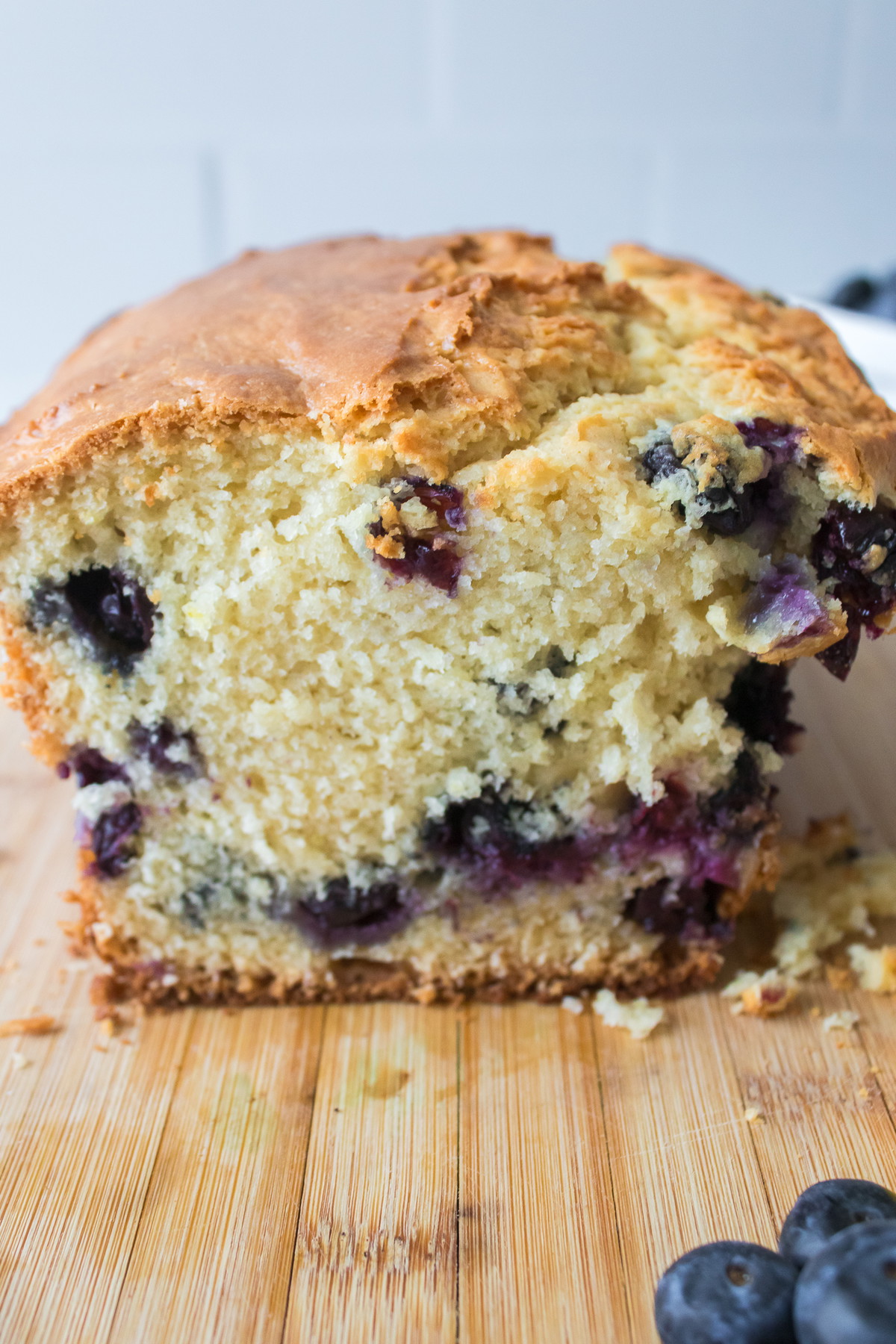 Cream Cheese Blueberry Bread