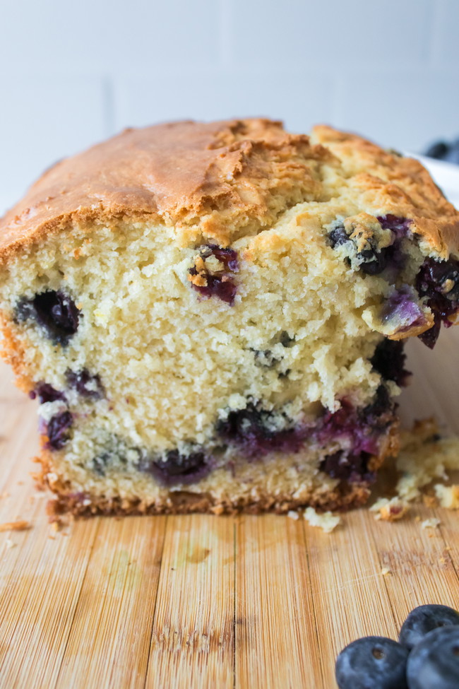 Image of Cream Cheese Blueberry Bread