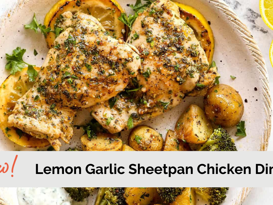 Lemon Garlic Sheet Pan Chicken – Stacey Hawkins