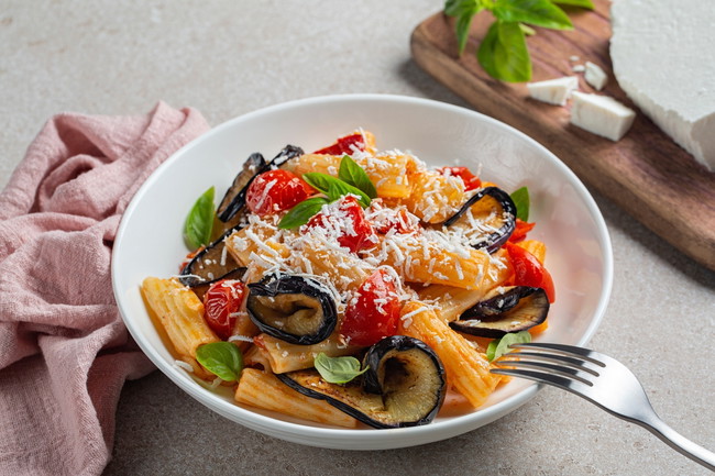 Image of Golden Rigatoni alla Norma