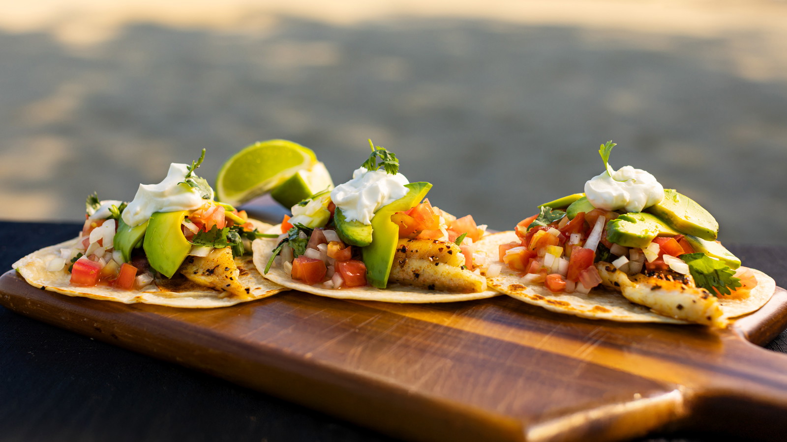 Image of Tacos de doré jaune du St-Laurent