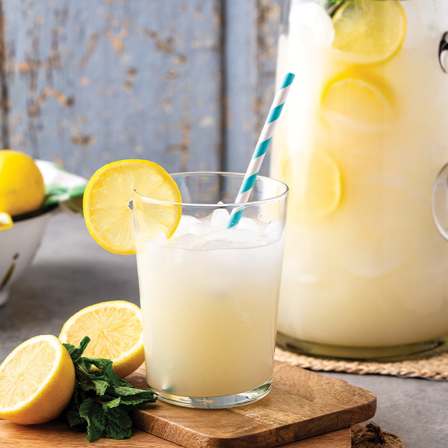 Image of Easy Lemonade made with Ann Clark Lemon Powder 