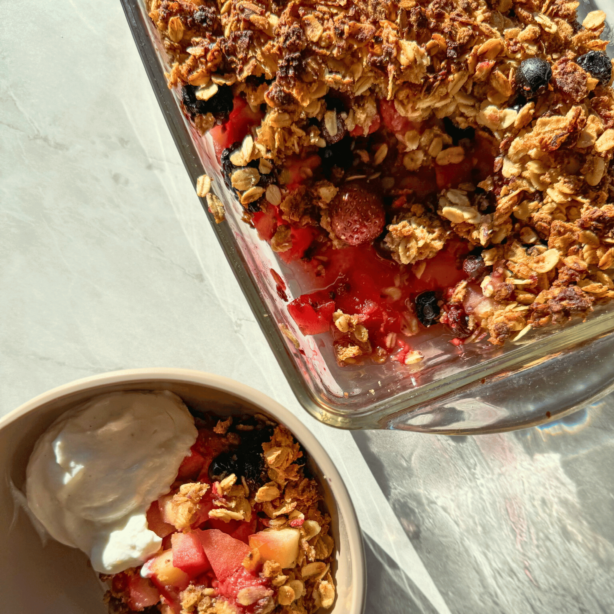 Image of Apple Berry Crumble