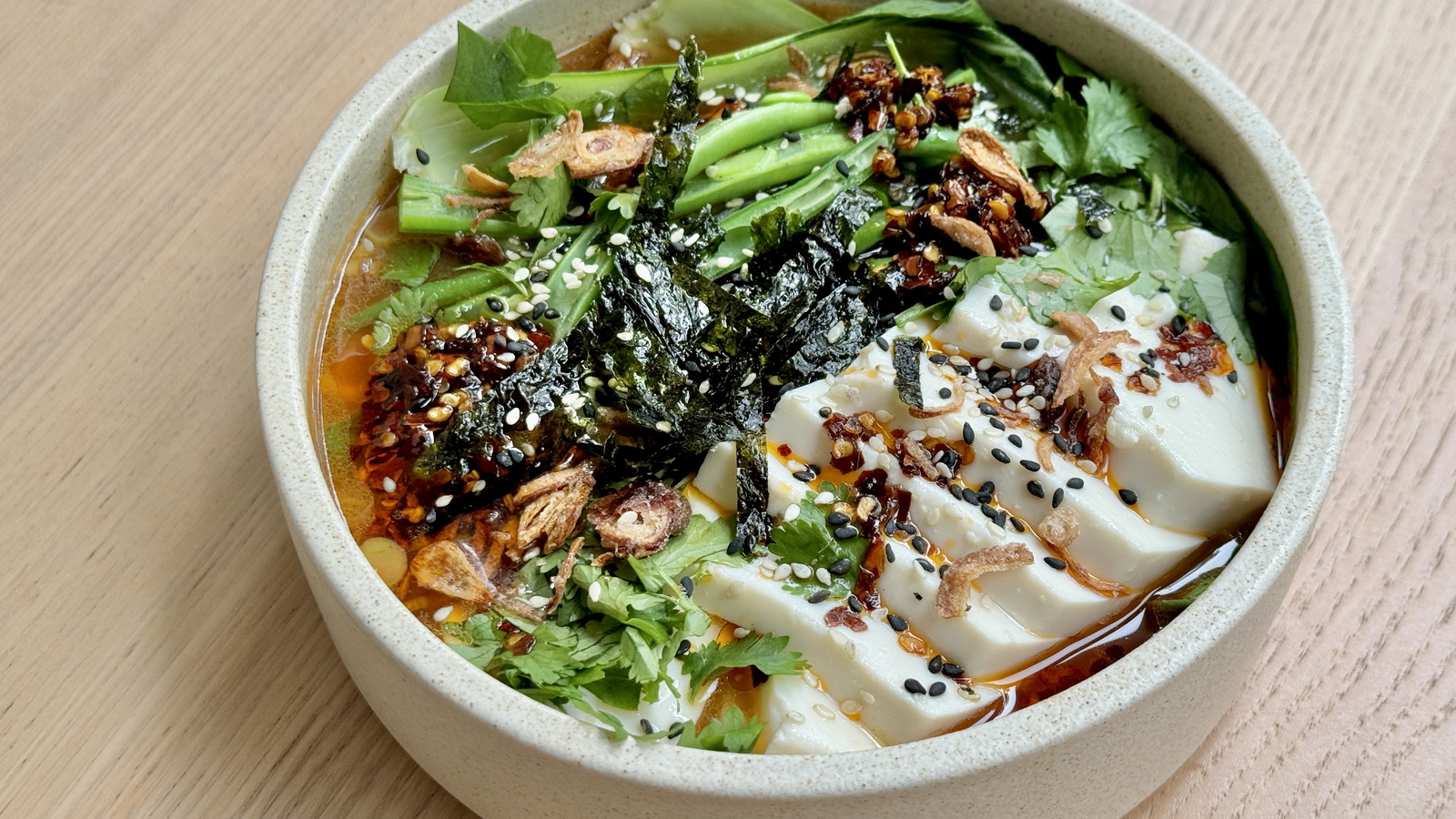 Image of Single Serve Tofu Noodle Soup