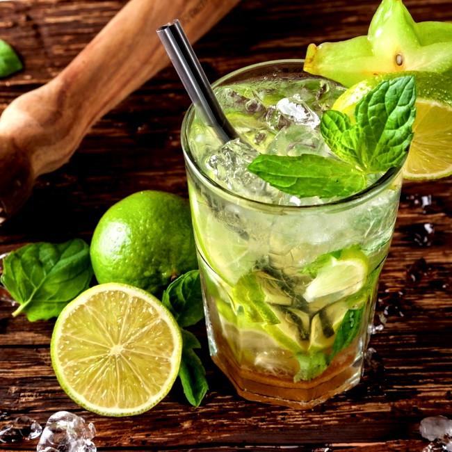 Image of refreshing mojito mocktail