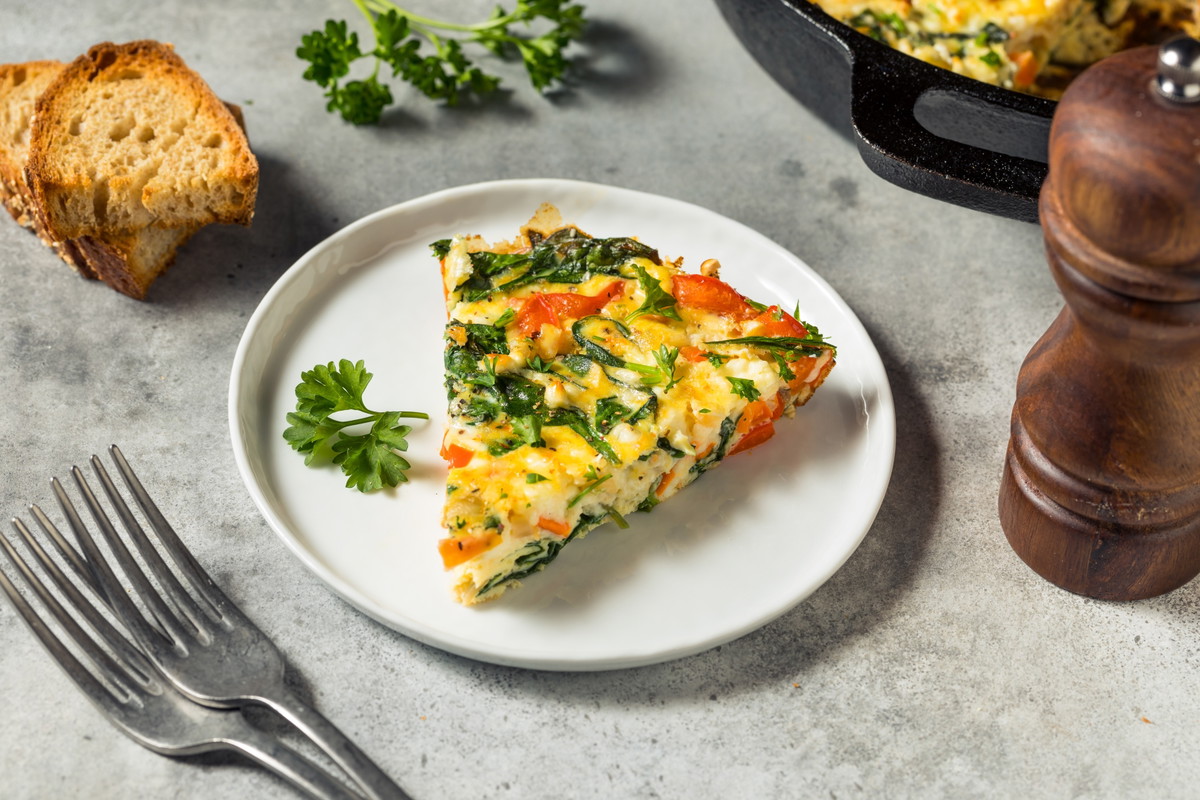 Spinach Egg Frittata