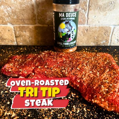 Image of Oven Roasted Tri-Tip Steak (Reverse Sear)