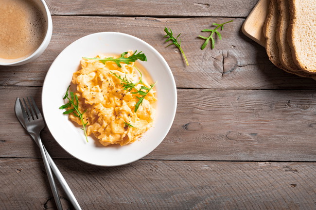 Cheese Egg Scramble