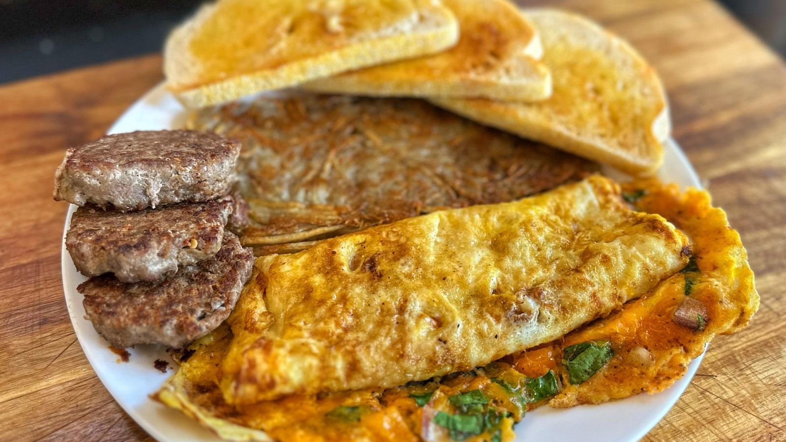 Image of Omelette Breakfast Platter