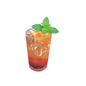 Bourbon Peach Smash