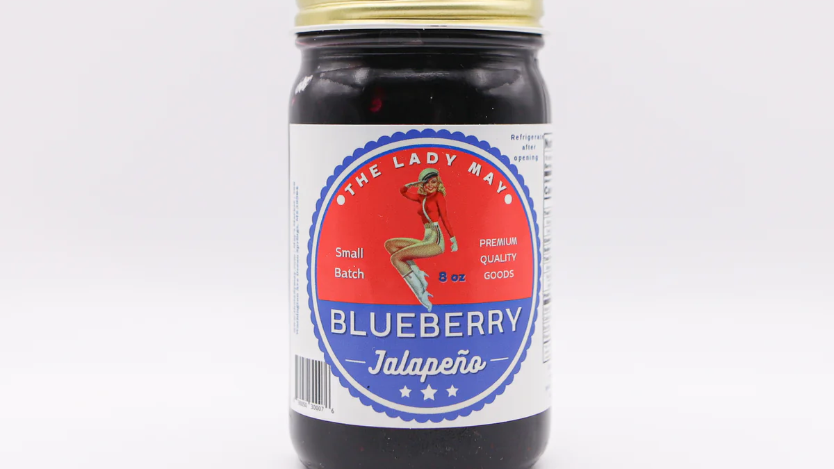 Image of The Lady May Blueberry Jalapeño Pepper Jelly