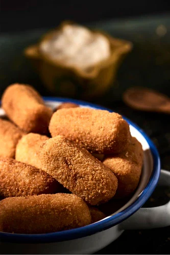 Croquettes de morue traditionnelles, de la Marquise de Parabere