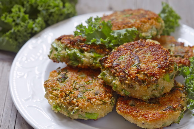 Kale Fritters