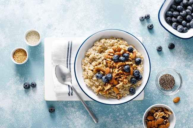 Image of Sesame Flax Meal Porridge