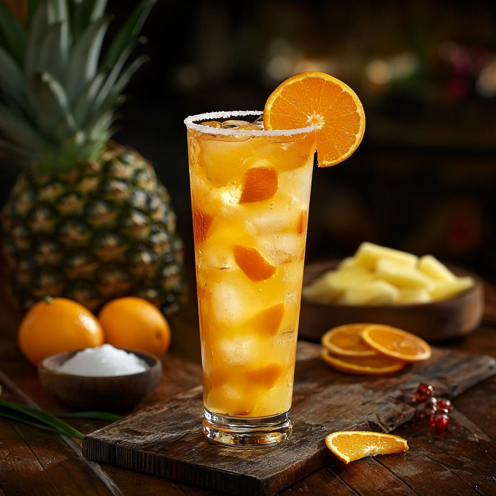 Fiesta Tropical: Eine karibische Explosion im Glas (Partygröße)