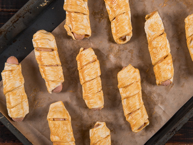 Turkey Sausage Roll-Ups