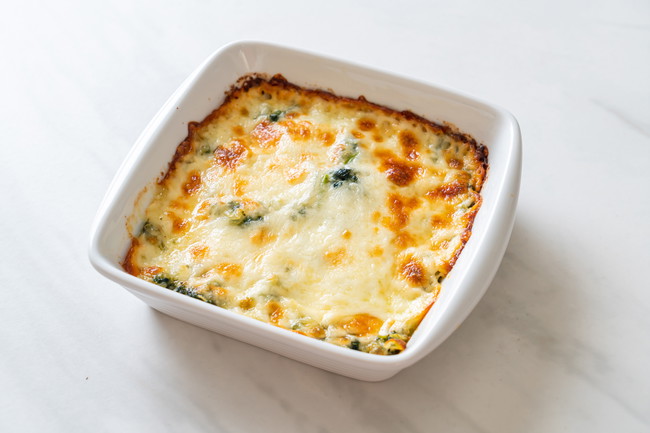Mozarella Egg Bake