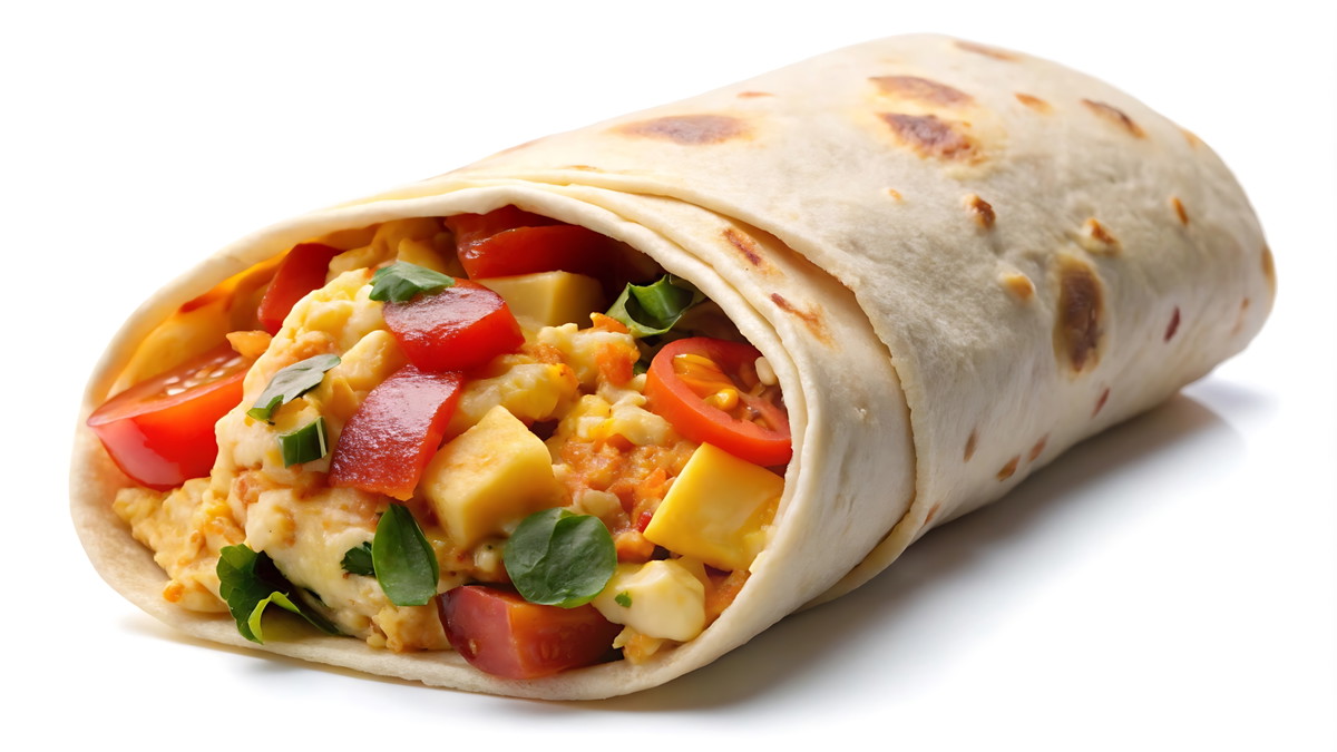 Tomato Breakfast Wrap