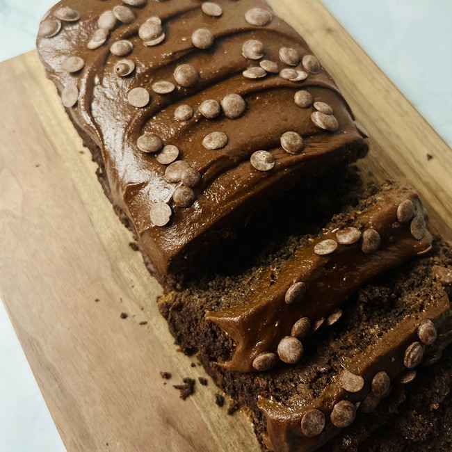 Image of CAROB CARROT CAKE