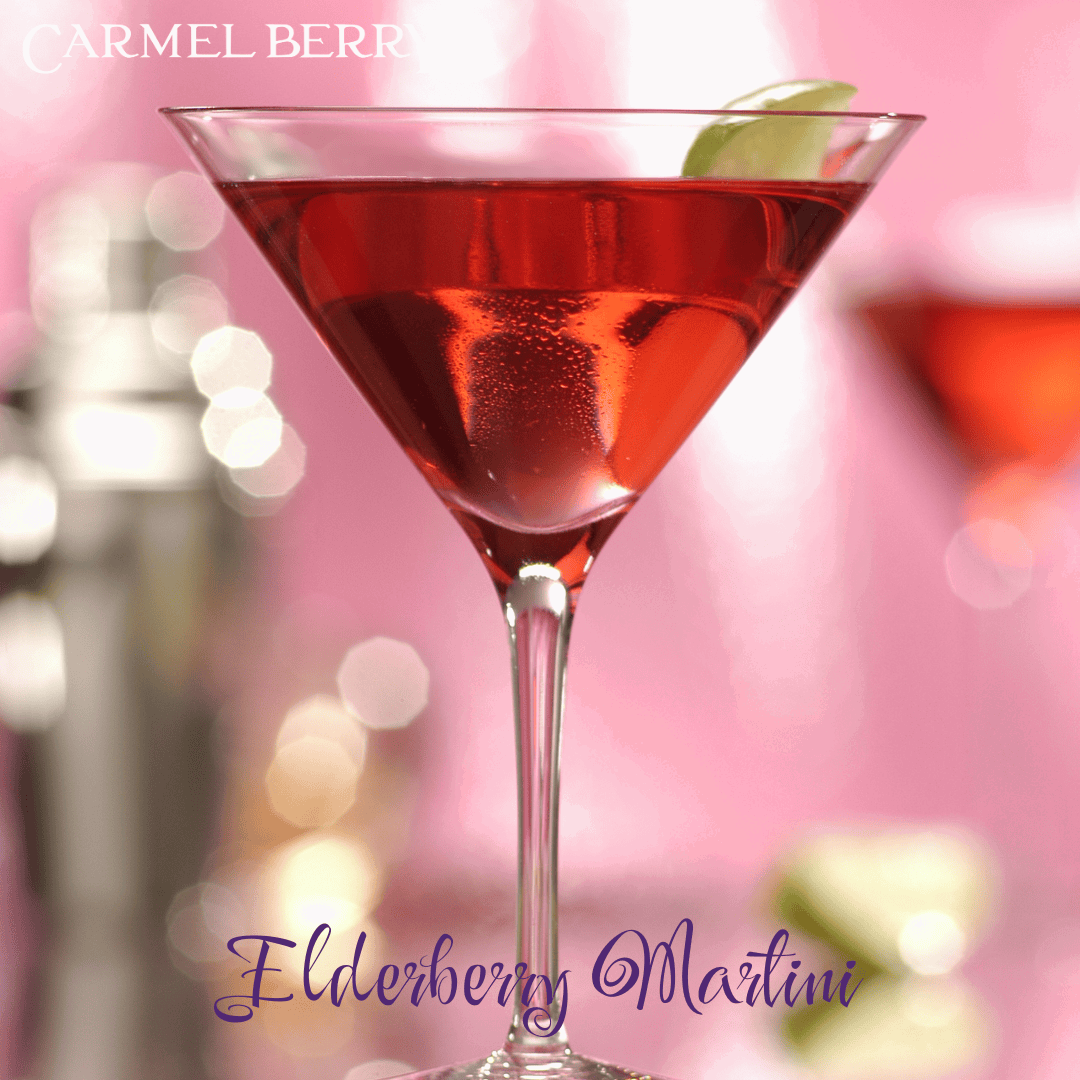 Carmel Bistro Giovanni Elderberry Martini