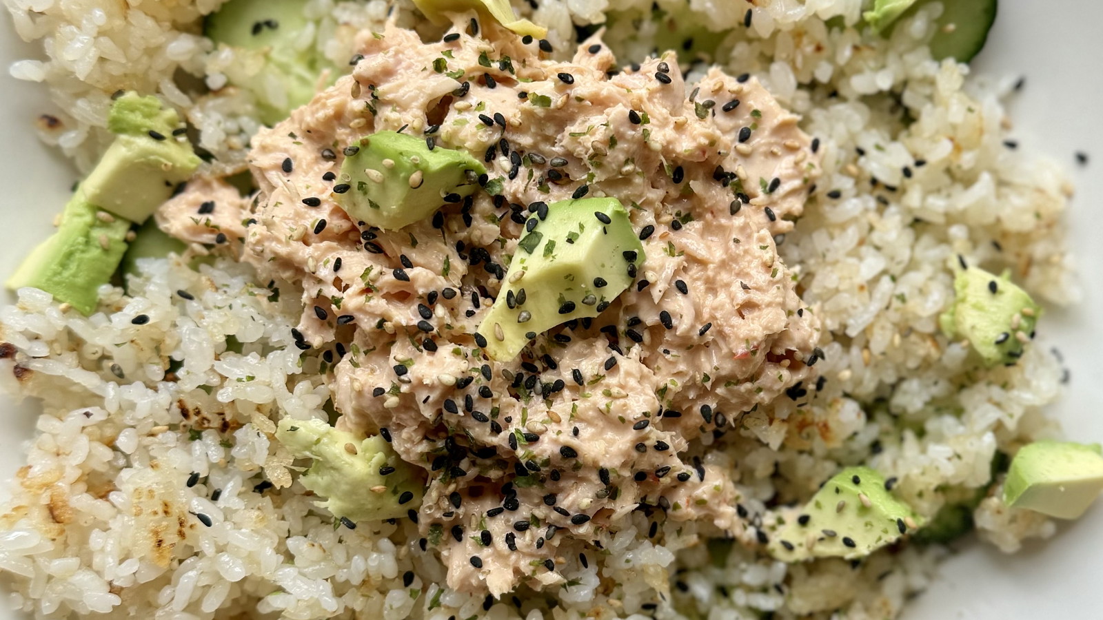 Image of Spicy Tuna Salad with Crispy Rice, Inspired by NYT Cooking