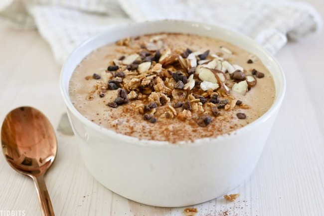 Image of Chocolate Pumpkin Smoothie Bowl