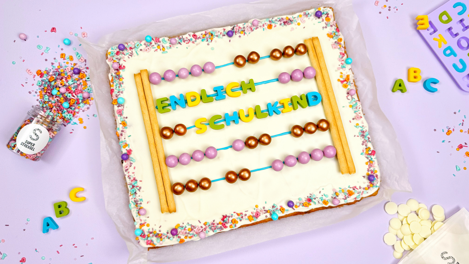 Image of Rekenrek Plaatcake