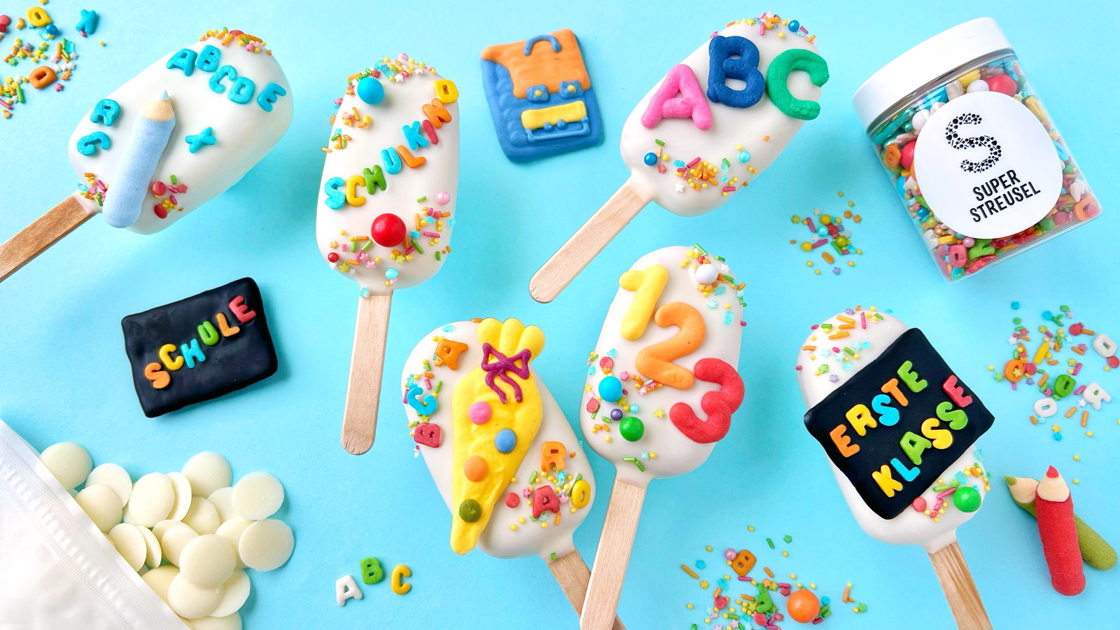 Image of Eerste schooldag Cakesicles