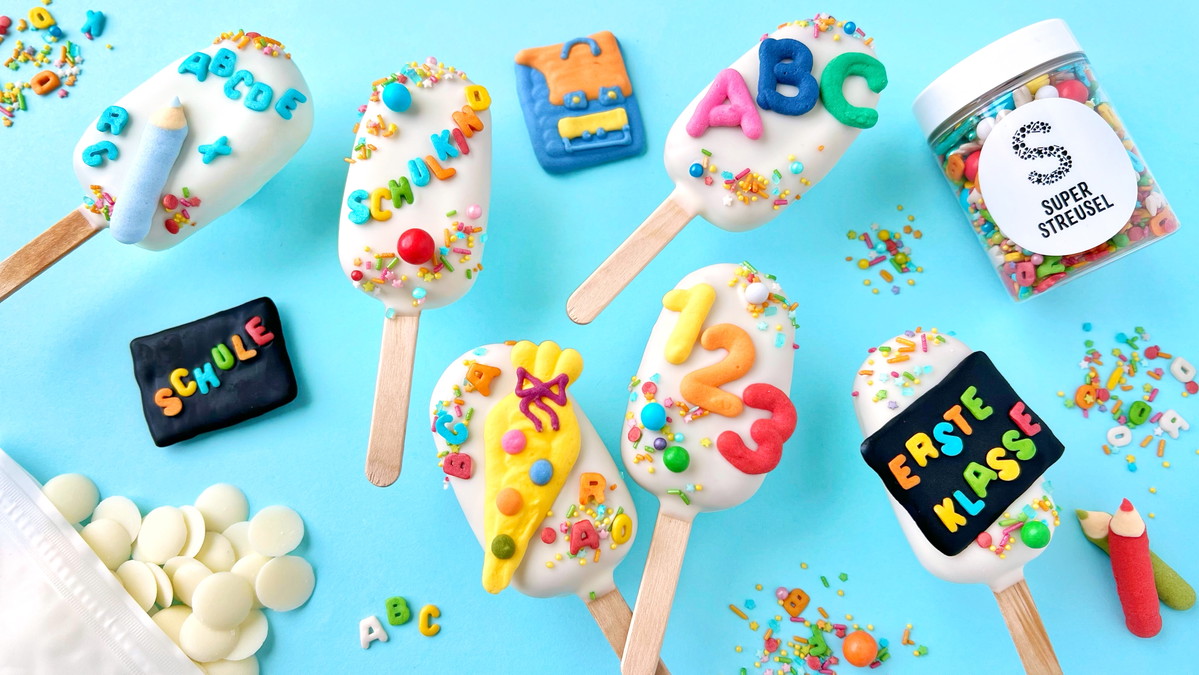 Eerste schooldag Cakesicles