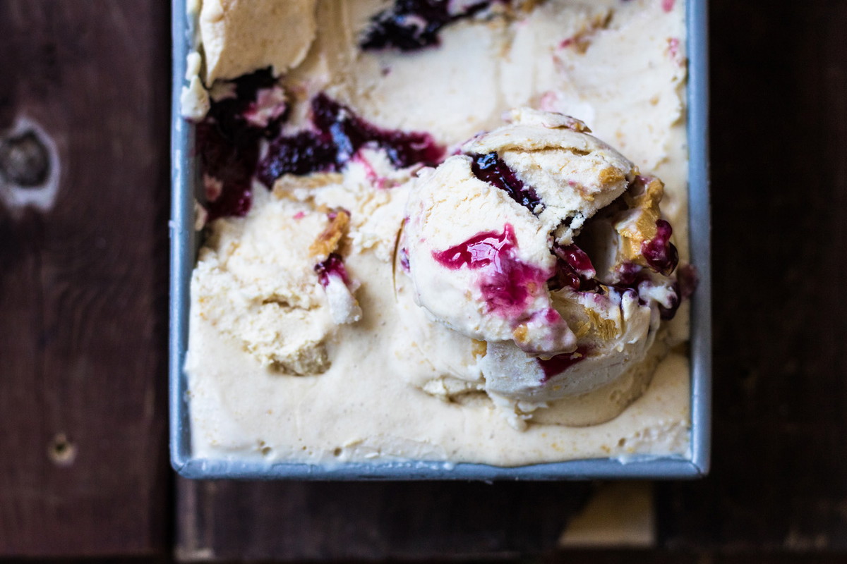 Peanut Butter & Jelly Ice Cream